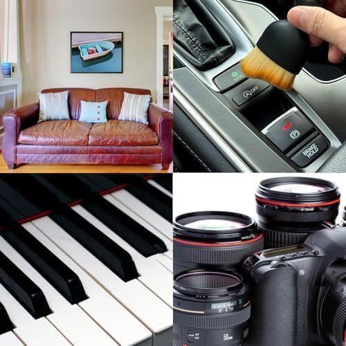 Car Detailing Brush for Sonata SEL 2024 Interior Valeting Tool Soft Bristle Auto Air Vent Cleaner Dust Remover Accessories
