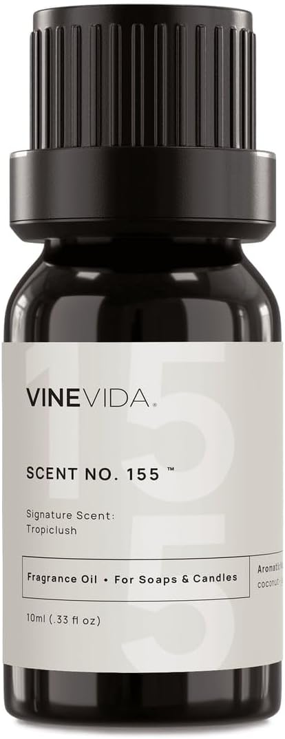 VINEVIDA [10 ml] Tropiclush; Fragrance Oil for Candle Making and Soap Making - Premium Candle Scents for Soy Candles