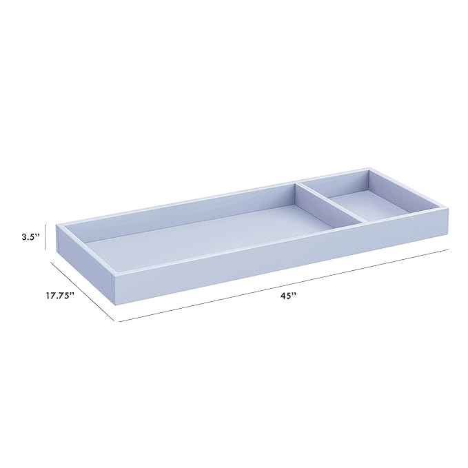 Davinci Universal Wide Removable Changing Tray in Powder Blue