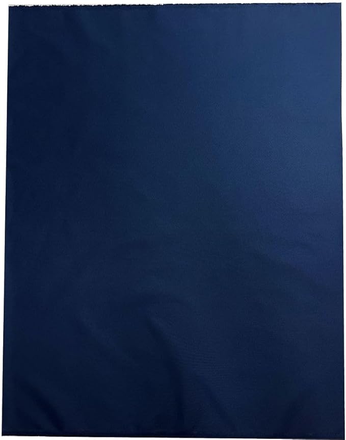 Mybecca Waterproof Canvas Marine Fabric 600 Denier Indoor/Outdoor PU Backing UV Protector Navy 5 Yard