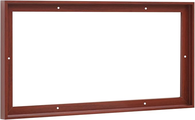 Pixy Canvas Floater Frame 16x24 for 0.75 inch Deep Canvas Paintings/Canvas Prints/Wood Canvas Panels/Wall Art/Wall Decor/Home Decor/Artwork, (Red Cherry, 16 x 24 inch, Landscape)