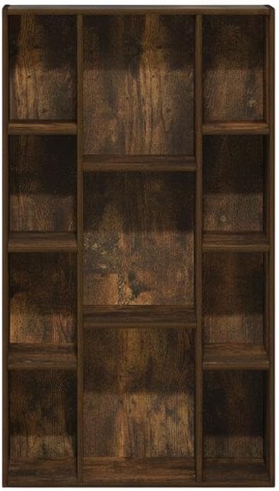 Furnifact Amber Pine Bookcase Elegant Storage Solution with Durable Wood Construction, Spacious Shelving for Living Room, Office, or Bedroom