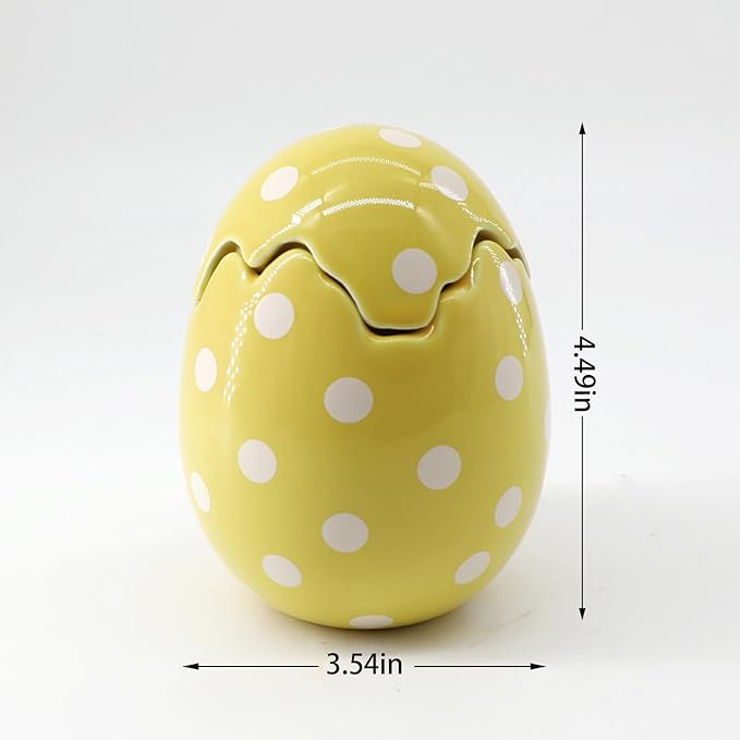 Easter Decorations - Easter Eggs Scented Candle, Easter Gifts for Women, Vanilla Candles(8.5oz)