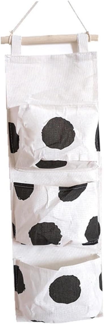 GLEAVI 2pcs Non-Woven Cloth Hanging Storage Bag Multi-Pocket Organizer for Home Dorm and Office Wall-Side Sundry Bag for Accessories and Jewelry Space-Saving