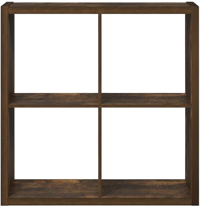 Furnifact Amber Pine Bookcase with Sleek Wood Finish, Minimalist Design, Durable Construction, Suitable for Modern Living Spaces
