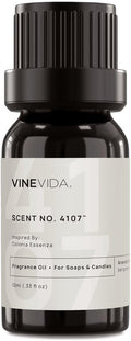 VINEVIDA [10mL] Scent No. 4107 Fragrance Oil for Candle Making - Natural Candle Oil Scents - Soap Making Essential Oil - Made in USA