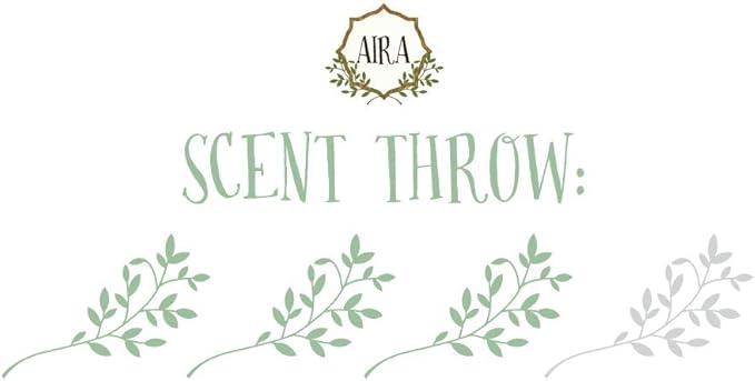 Aira Soy Candles - Organic, Kosher, Vegan, in Mason Jar w/Therapeutic Grade Essential Oil Blends - Hand-Poured 100% Soy Candle Wax - Paraffin Free, Burns 110+ Hours -Vanilla Lavender Scent -16 Ounces