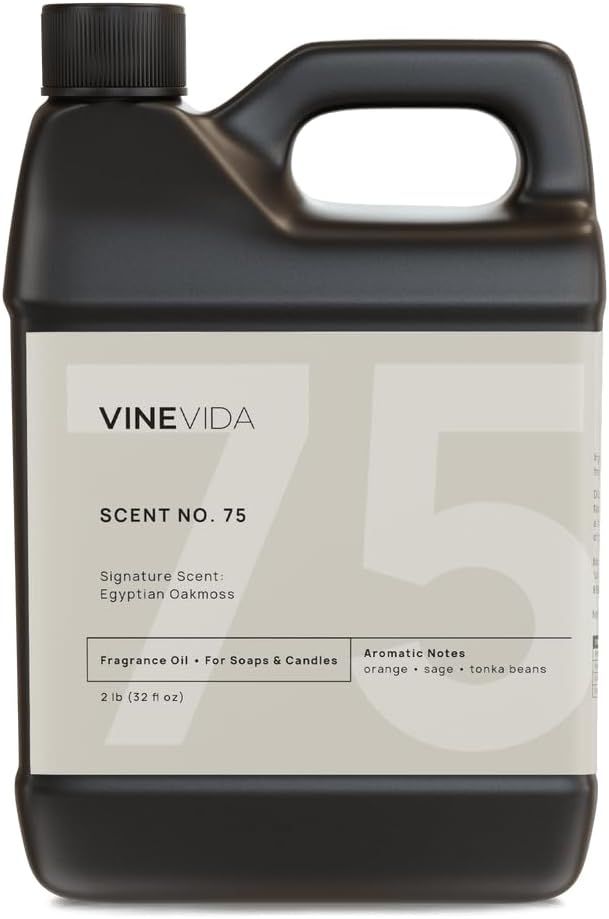VINEVIDA [32oz] Scent No.75 Fragrance Oil for Candle Making and Soap Making - Premium Candle Scents for Soy Candles