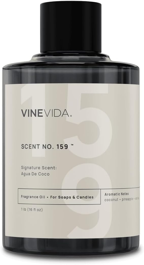 VINEVIDA [16 oz] Agua De Coco; Fragrance Oil for Candle Making and Soap Making - Premium Candle Scents for Soy Candles