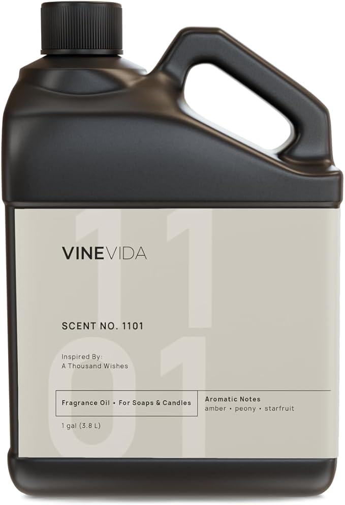 VINEVIDA [128oz] A Thousand Wishes Fragrance Oil - Made in USA Candle Scents - Natural Candle Fragrance Oil - Scents for Soap Making