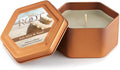 Root Candles Scented Candles in Travel Tin 24-Hour Honeycomb Traveler Handcrafted Beeswax Blend Candle, 4-Ounce, Salt Mist & Sand