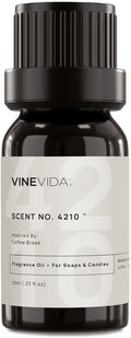 VINEVIDA [10 Ml] Scent NO. 4210 Inspired by Coffee Break | Premium Fragrance Oil for Candle Making & Soap Making | Candle Scents for Soy Wax | Scented Oils for Car Freshies & Bath Products