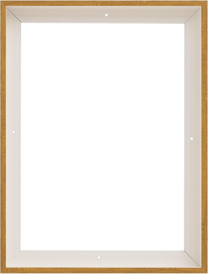 Pixy Canvas Floater Frame 5x9 for 1-1/2 (1.5) inch Deep Canvas Paintings/Canvas Prints/Wood Canvas Panels/Wall Art/Wall Decor/Home Decor/Artwork (Natural Oak, 5 x 9 inch, Portrait)