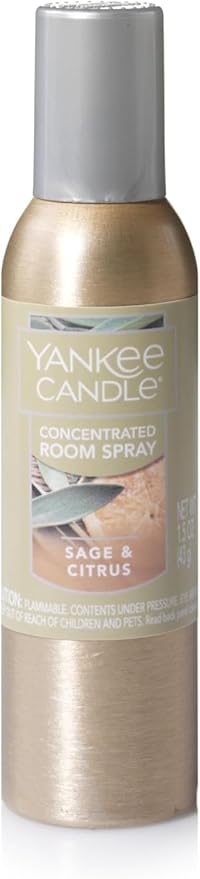Yankee Candle Sage and Citrus concentrated room spray, 1.5 oz. (Pack of 3)