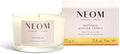 NEOM- Happiness Travel Candle, 125g | Neroli, Mimosa & Lemon | Essential Oil Candle