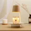 Candle Warmer Lamp with Timer Dimmer Adjustable Wooden Base, Mothers Day Birthday Gifts for Mom Women, Housewarming Gifts New Home Room Decor, Wax Warmer Lamp for Jar Candles with 2 Bulbs