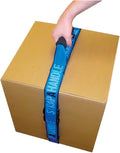 6' Carrying Strap with Handle | Adjustable Belt | Heavy Duty, Easy, Safe, Secure, Lifting, Moving, Carry Strap for Boxes, Groceries | Best Luggage Strap (Strap-A-Handle 6ft. Length, 40lb. Capacity)