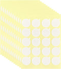 HANWER 240 PCS Double-Sided Candle Wick Stickers, Heat-Resistant Candle Stickers with The Little ‘‘Tail’’, Adhere Steady in Hot Wax Stickers for Candle Making