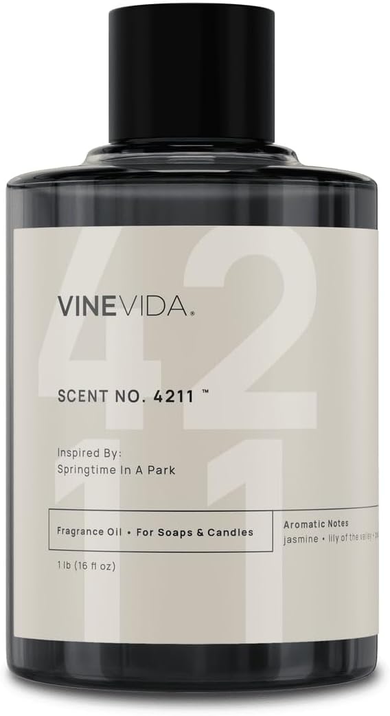 VINEVIDA [16 Oz] Scent NO. 4211 Inspired by Springtime in A Park | Premium Fragrance Oil for Candle Making & Soap Making | Candle Scents for Soy Wax | Scented Oils for Car Freshies & Bath Products