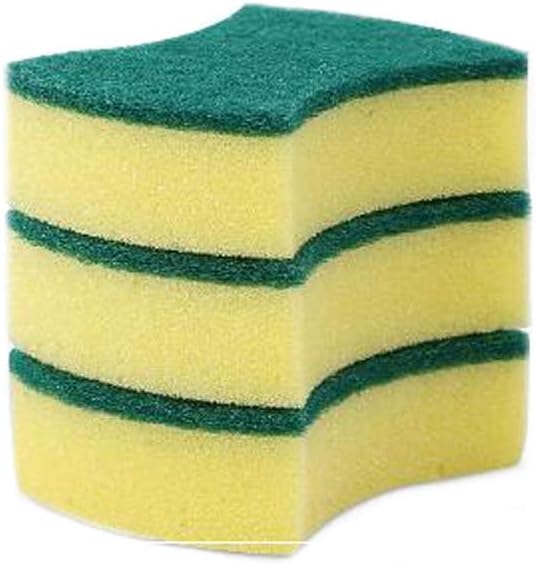 10 Pcs Dishes Sponge Scrub Pad Magic Scrub Sponge Kitchen Brush