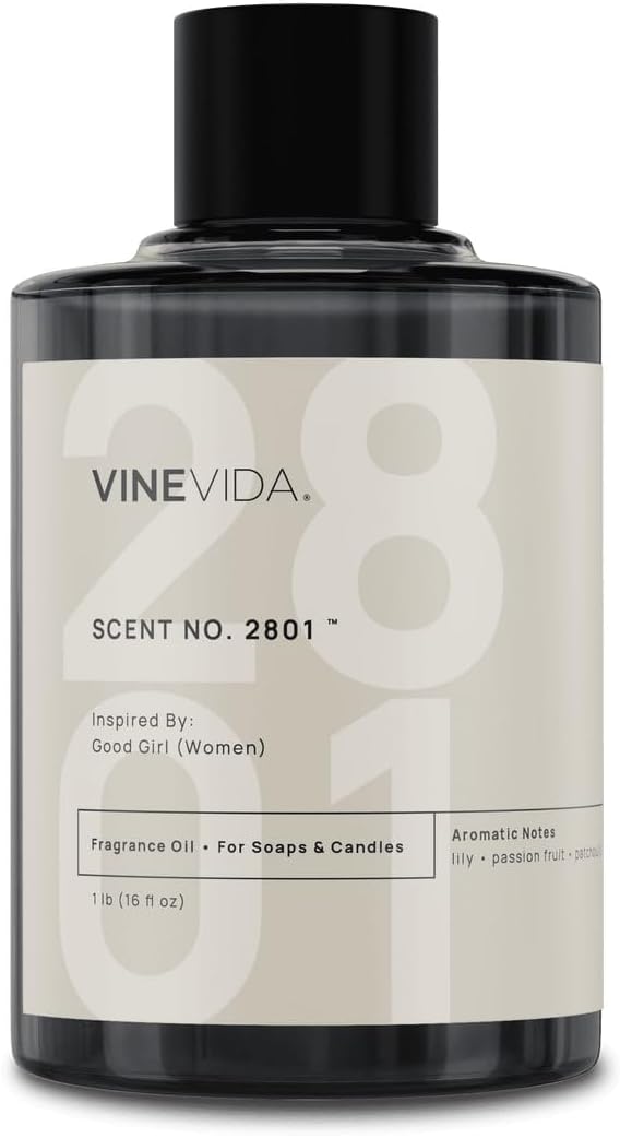VINEVIDA [16oz] Good Girl (Women) Fragrance Oil for Candle Making - Natural Candle Oil Scents - Soap Making Essential Oil - Made in USA