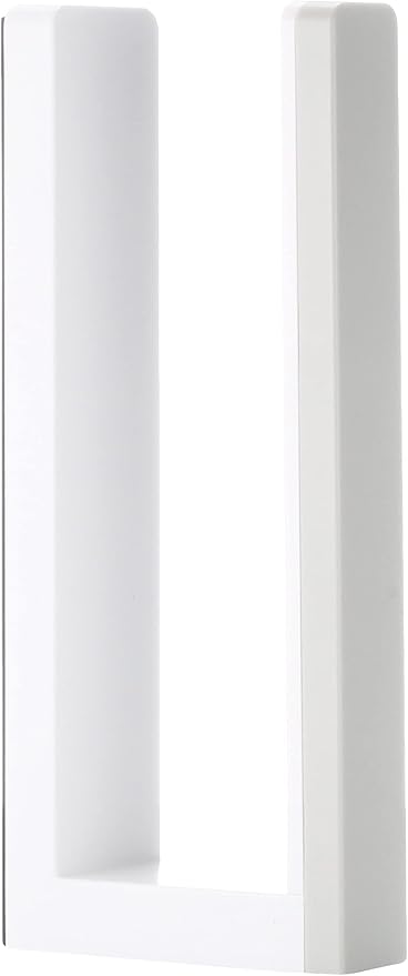 Yamazaki Industries 3420 Magnetic Kitchen Paper Holder with Stopper, Plate, White
