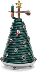 Candle by the Hour 80-Hour Christmas Tree Candle with 14 charms, Eco-friendly Natural Beeswax with Cotton Wick