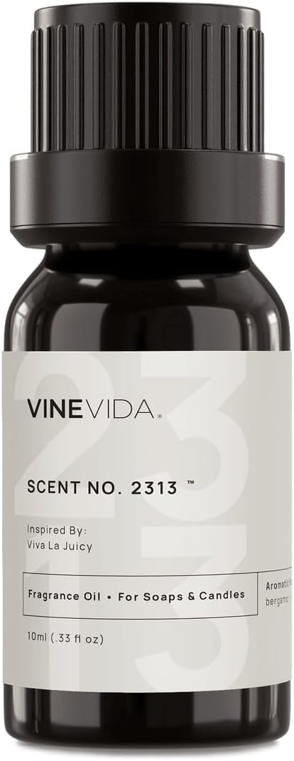 VINEVIDA [10mL] Viva La Juicy Fragrance Oil for Candle Making - Natural Candle Oil Scents - Soap Making Essential Oil - Made in USA