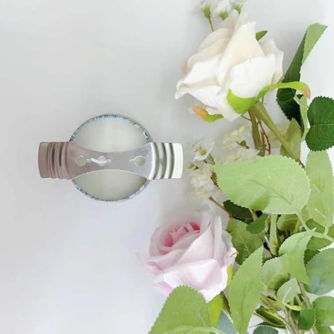 60 pcs Metal Candle Wick Centering Devices Stainless Steel Candle Wick Holder for Candle Making Candle Wick Holders