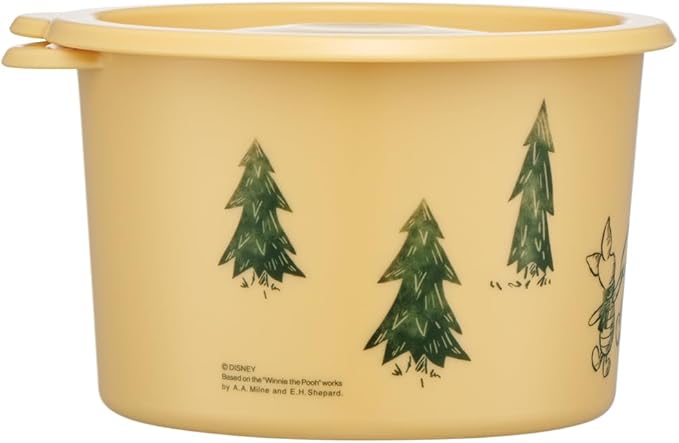 Skater SOT6-A One-Touch Seal Container, Small, 20.3 fl oz (600 ml), Airtight Container, Storage Container, Disney Winnie the Pooh