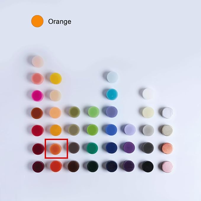 MOZEAL 3" x 6" Hand-Poured Unscented Candle,Dripless Pillar Candle Set of 3,Long Lasting Burning,Approx 120 Hours Burn Time,Rustic Country Style,for Wedding,Dinner,Christmas and Home Decor,Orange