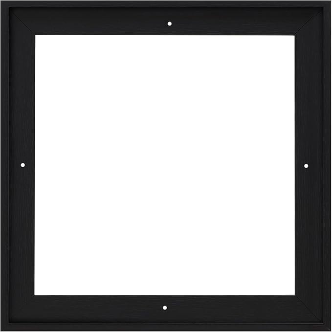 Pixy Canvas Floater Frame 42x42 for 1-1/2 (1.5) inch Deep Canvas Paintings/Canvas Prints/Wood Canvas Panels/Wall Art/Wall Decor/Home Decor/Artwork (Black Oak, 42 x 42 inch, Square)