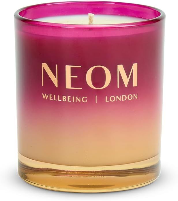 NEOM Christmas Wish Candle, 1 Wick | Mandarin, Cinnamon & Tonka Bean I Made with 100% Naturally derived Wax I Designed to Help You Relax and Unwind I Expertly Blended I Hand Finished