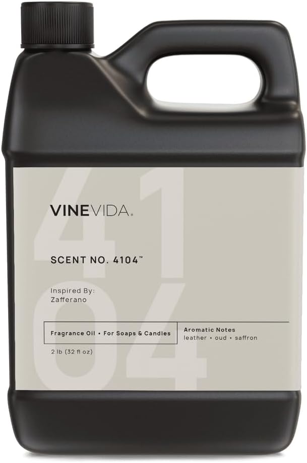 VINEVIDA [32oz] Zafferano Fragrance Oil for Candle Making - Natural Candle Oil Scents - Soap Making Essential Oil - Made in USA