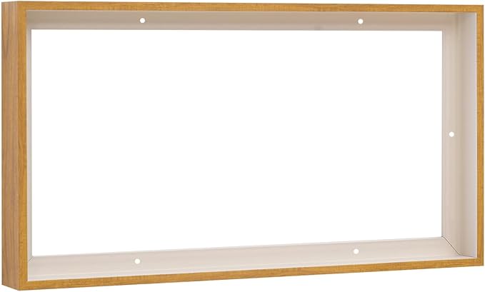 Pixy Canvas Floater Frame 4x6 for 1-1/2 (1.5) inch Deep Canvas Paintings/Canvas Prints/Wood Canvas Panels/Wall Art/Wall Decor/Home Decor/Artwork (Natural Oak, 4 x 6 inch, Landscape)