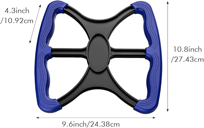 Liberty Lift Standing Aid for Elderly, Lift Assists Standing Aid-Handicap Bar with No-Slip Grip Handles, Portable Lift Aid for Handicapped, Seniors, Obese and Disabled(Blue)