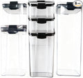 Kitchen Storage Containers Set With Lids - Pantry Organizers For Home And Kitchen - Airtight Plastic Containers For Daily Food Organization (6)