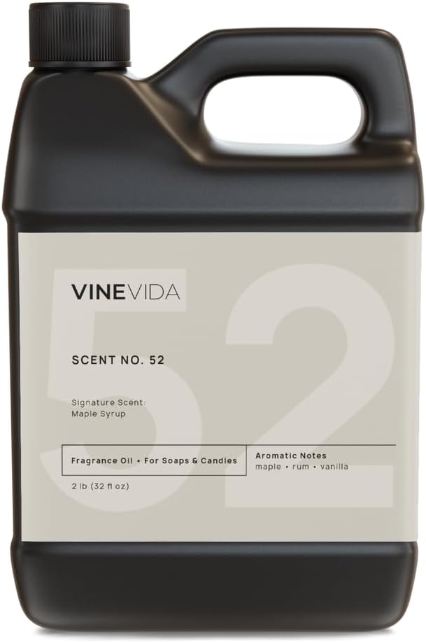 VINEVIDA Maple Syrup Scents [32oz] - Natural Fragrance Oil for Candle Making and Soap Making