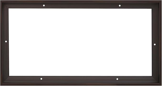 Pixy Canvas Floater Frame 16x48 for 1-1/2 (1.5) inch Deep Canvas Paintings/Canvas Prints/Wood Canvas Panels/Wall Art/Wall Decor/Home Decor/Artwork (Dark Walnut, 16 x 48 inch, Landscape)