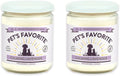 Pet's Favorite Pet Odor Candle, Clean Burning, Long Lasting Lavender Candles with a Natural Fiber Wick and 70 Hour Burn Time, Pack of 2