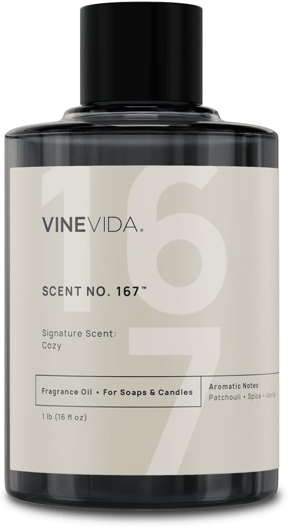 VINEVIDA [16 oz] Cozy; Fragrance Oil for Candle Making and Soap Making - Premium Candle Scents for Soy Candles