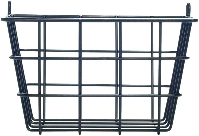 Gourmet Basics by Mikasa General Store 2-Tier Metal Countertop Fruit Storage Basket, Antique Black