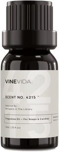 VINEVIDA [10 Ml] Scent NO. 4215 Inspired by Whispers in The Library | Premium Fragrance Oil for Candle Making & Soap Making | Candle Scents for Soy Wax | Scented Oils for Car Freshies & Bath Products