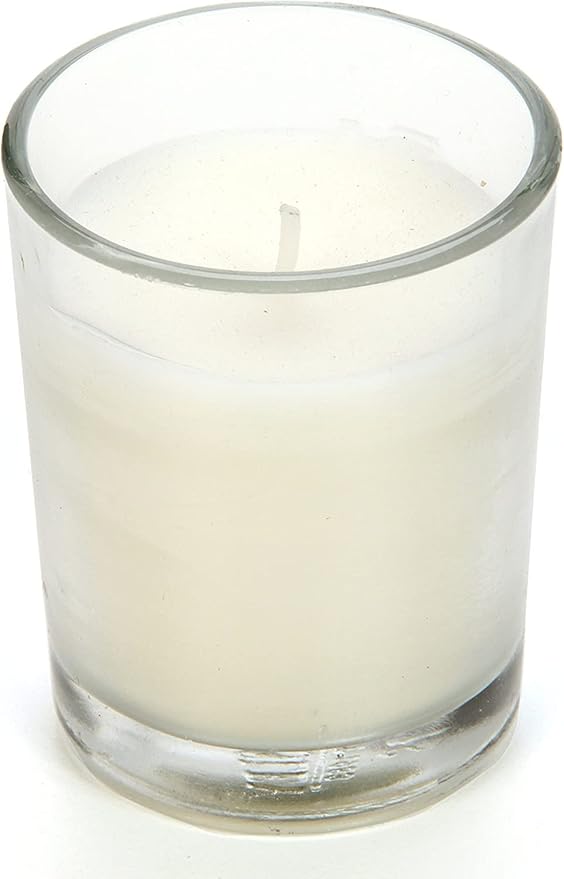 Hosley Unscented Votive Candles, Clean-Burning with 10-12 Hour Burn time Ideal for Weddings, Parties, Aromatherapy, (Ivory, 480)