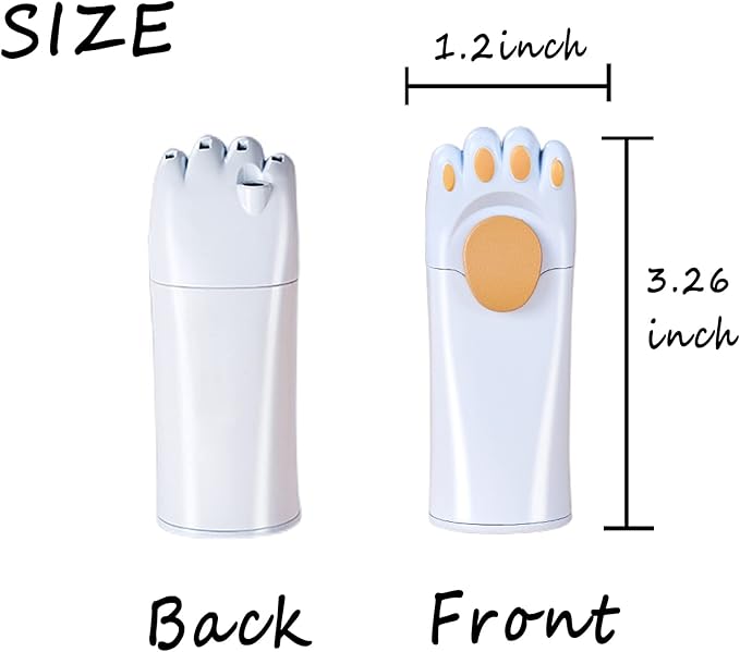 Windproof Lighter, Cool, Cute Cat Paw Design, Fillable, Adjustable, Butane Lighter, Gift for Men（No Gas）