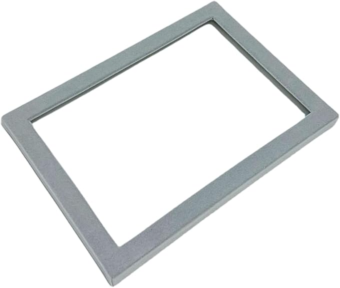 See-Through Cover for Grey Velvet Stackable Organizer Premium Quality Stackable Tray PlexiGlass Lid