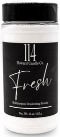 16 oz. Powerful Fresh Linen Fabric & Upholstery Deodorizer & Freshener. Home Odor Eliminator For Strong Odor. Pet Safe. Vacuuming Powder Use for Furniture,Carpet,Rug,Mattresses,Cat Litter