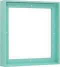 Pixy Canvas Floater Frame 13x13 for 1-1/2 (1.5) inch Deep Canvas Paintings/Canvas Prints/Wood Canvas Panels/Wall Art/Wall Decor/Home Decor/Artwork (Lucite Green, 13 x 13 inch, Square)