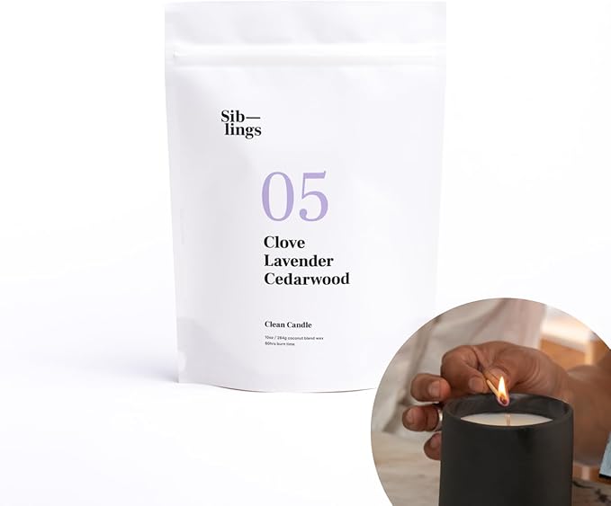 Siblings Candle Making Kit | DIY Coconut Soy Wax - Candle Kit (3 Kits)