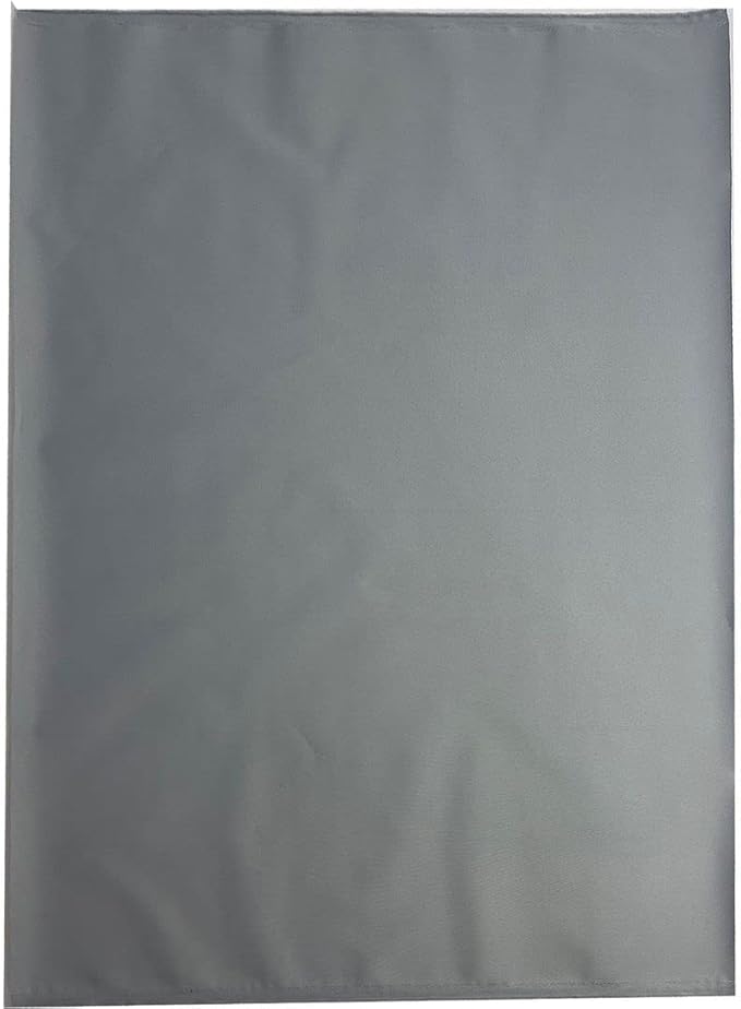 Mybecca Canvas Oxford Fabric Marine Waterproof Outdoor Awning 600 Denier by The Yard (Cut Separate by Yard for Prime Orders-1 Yard) (60"x36") Silver